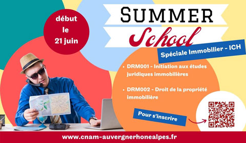 Summer school spéciale Immobilier 21 juin