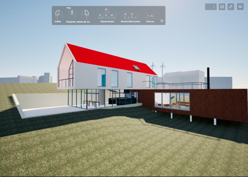 Model Maison 3D- Master ICH - Immobilier