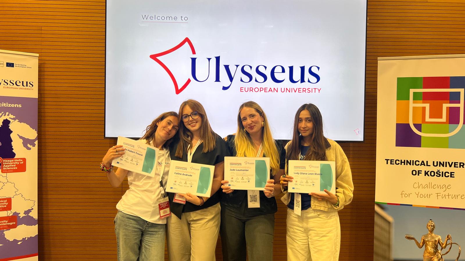 Apprenantes du Cnam Auvergne-Rhône-Alpes lors d’une Summer School internationale à Košice